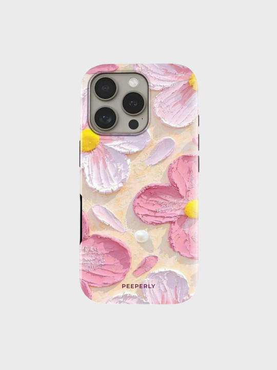 PEEPERLY Victorian Lace Floral Printed Impact Resistant iPhone 13 Pro Max Back Case