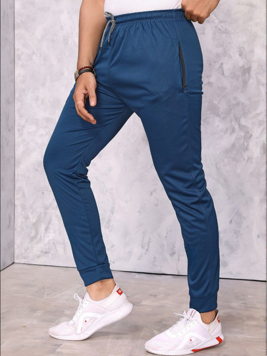 Moda Rapido Men PACK OF 2 Plain Lycra Trackpant for Casual & Gym Wear