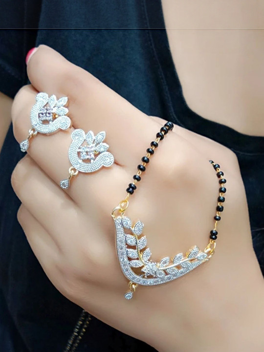 Angel Creation Artificial Stones Mangalsutra