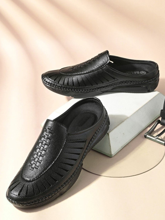 KASTAVA Men Slip-On Comfort Sandals