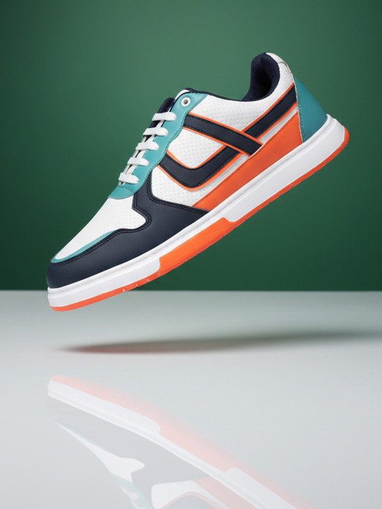 Kook N Keech Men Colourblocked Casual Sneakers