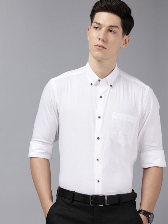 Arrow Manhattan Slim Fit Pure Cotton Formal Shirt