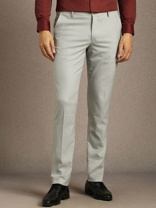 Louis Philippe Men Slim Fit Trousers
