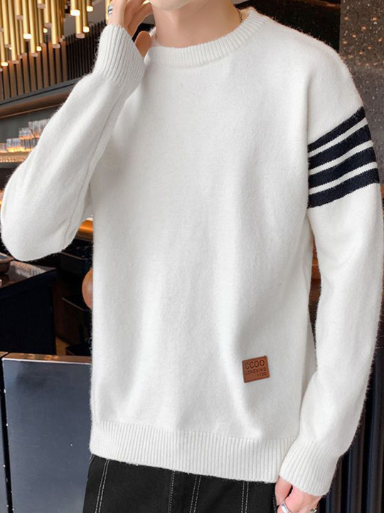 StyleCast Men Solid Pullover
