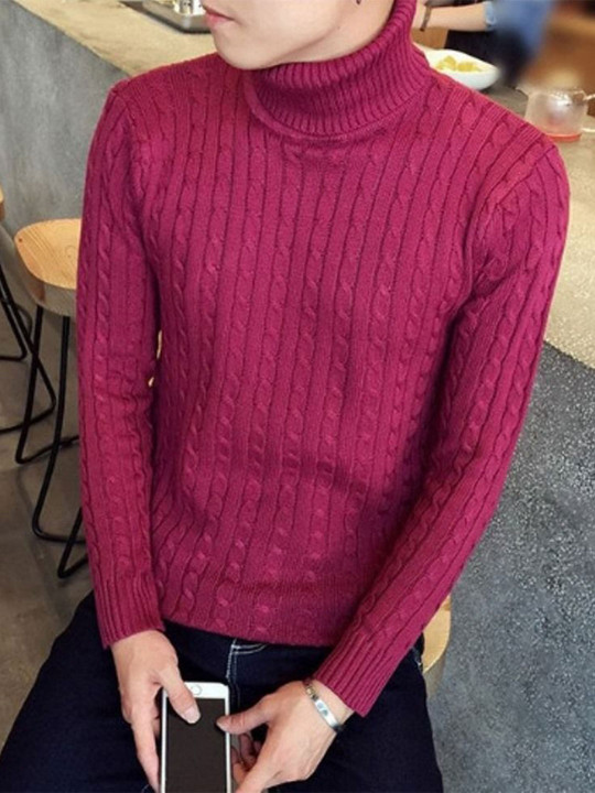 StyleCast Men Turtle Neck Pullover Sweaters