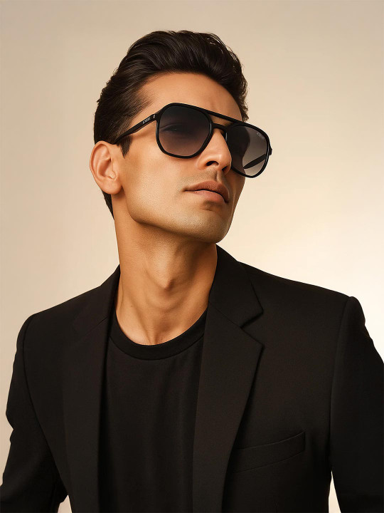 IDEE Men Square Sunglasses with UV Protected Lens IDS2952C1PSG