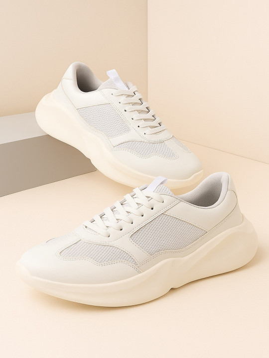 Roadster The Lifestyle Co. Women Lace-Ups Woven Design Casual Sneakers