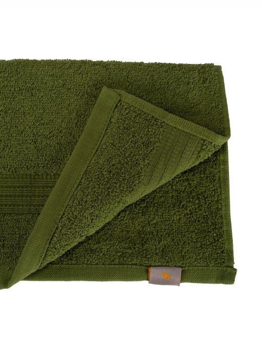 MASPAR Green 2 Pieces Pure Cotton 450 GSM Hand Towels