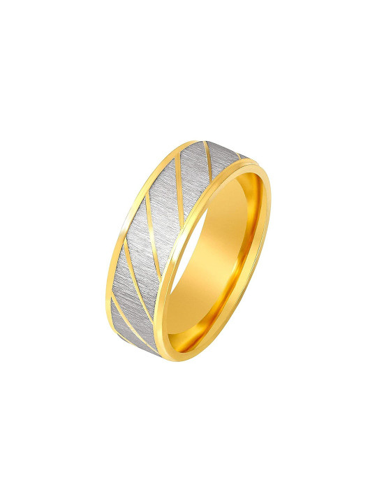 Moneekar Jewels Men Stainless Steel Finger Ring