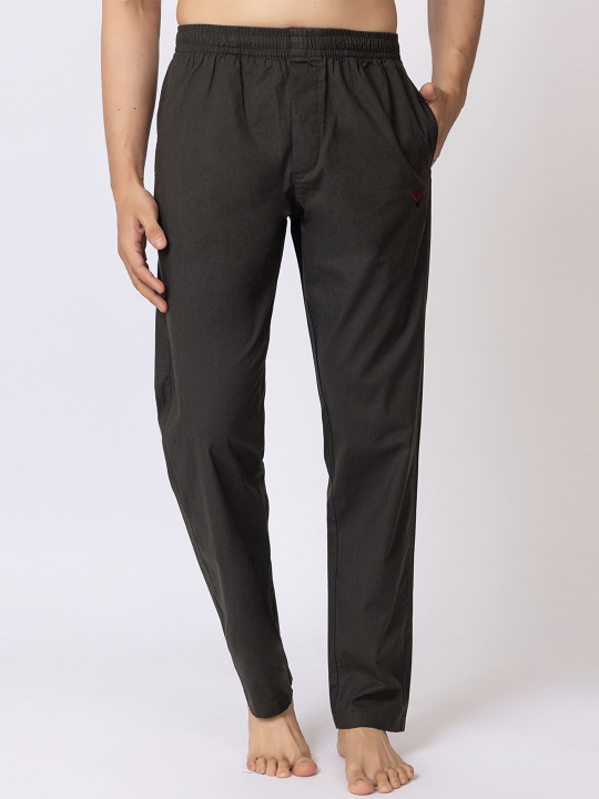 Amoldo Men Premium Cotton Solid Regular Fit Track Pants