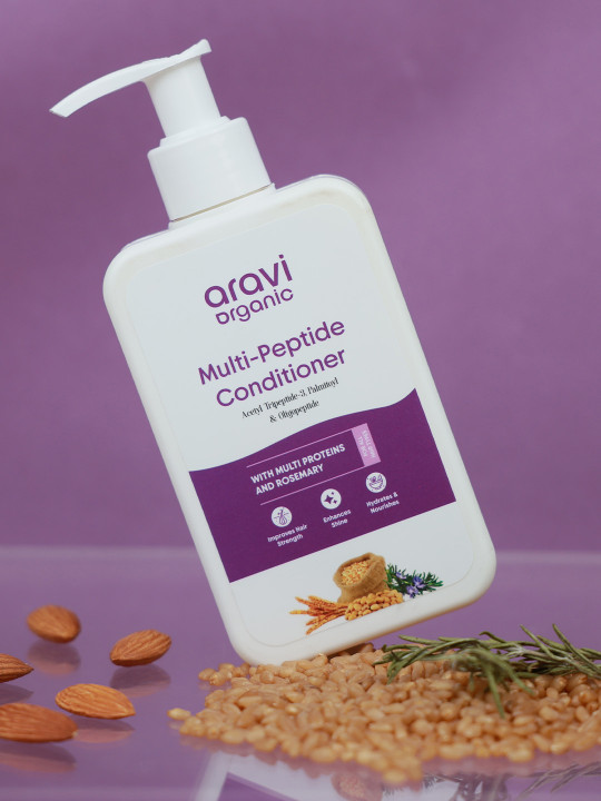 Aravi Organic Multi-Peptide Anti-Hairfall Conditioner For Stronger & Healthier Hair 200ml