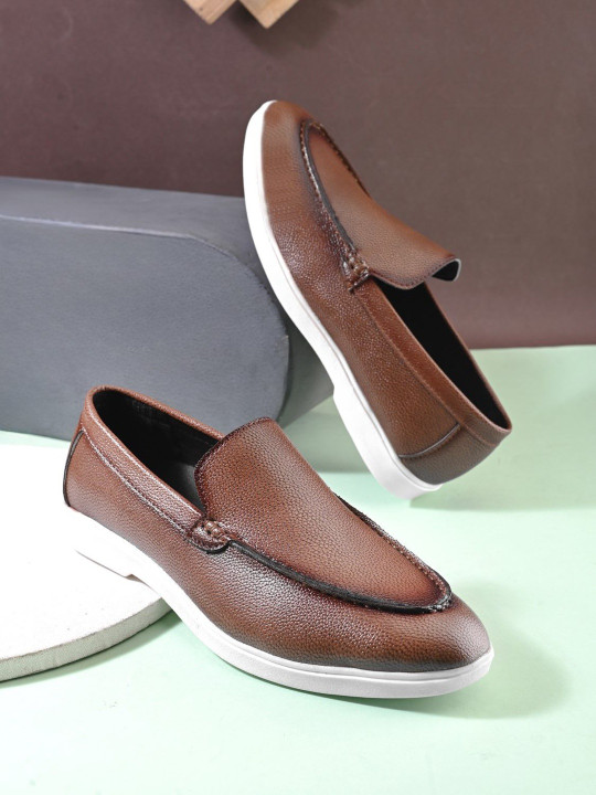Roadster Men PU Lightweight Loafers