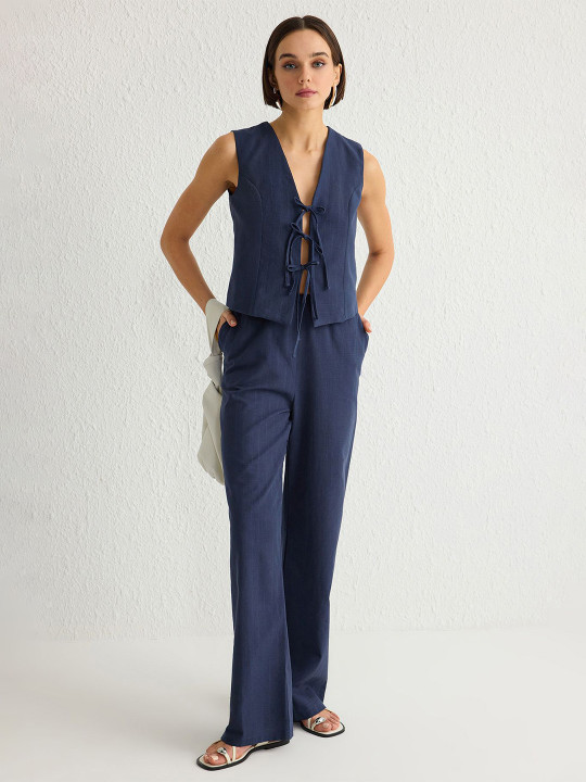 Trendyol Pure Cotton Top with Trousers