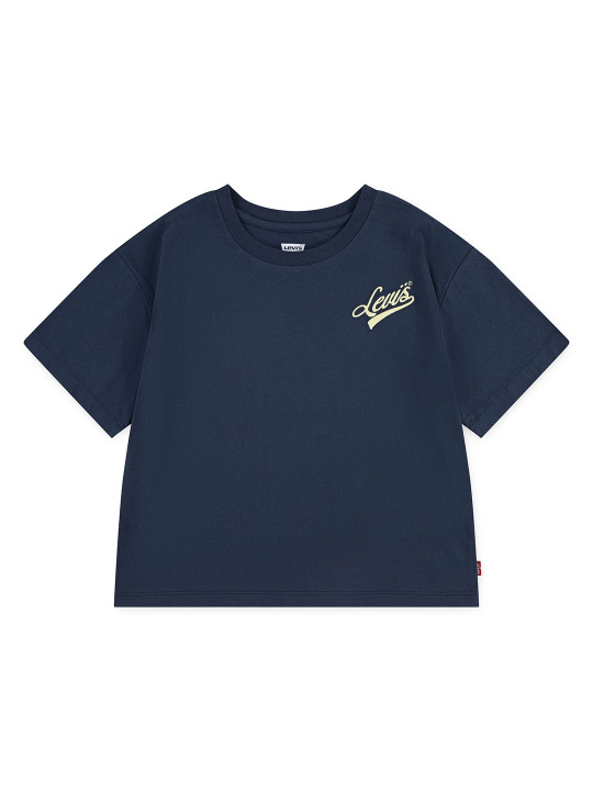 Levis Girls Printed Short Sleeves Round Neck T-shirt