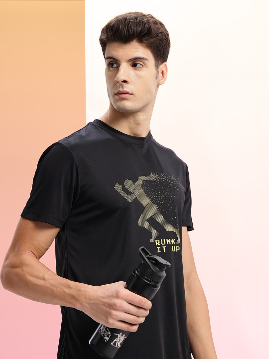HRX by Hrithik Roshan Graphic Print Running T-shirt