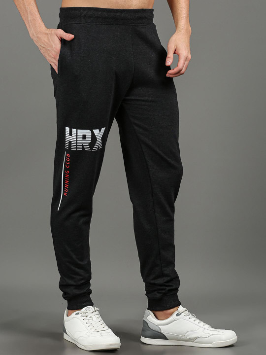 HRX by Hrithik Roshan Men Brand Logo Printed Mid Rise Jogger