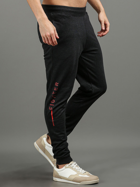 HRX by Hrithik Roshan Men Typographic Printed High Rise Jogger