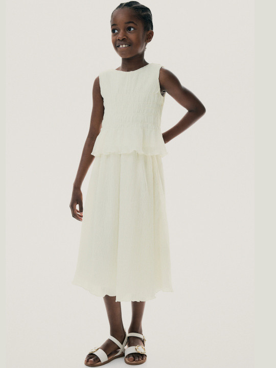 H&M Crinkled Skirt