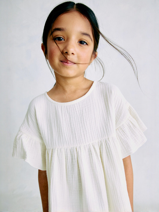 H&M Cotton Muslin Dress