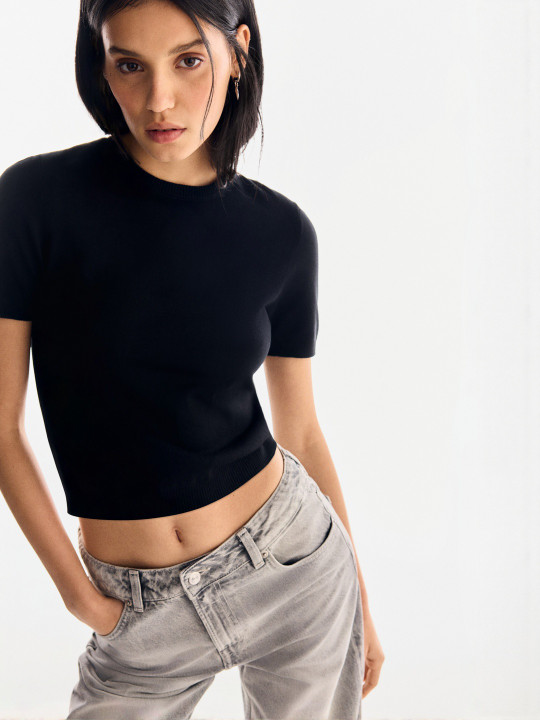 H&M Fine-Knit T-shirt