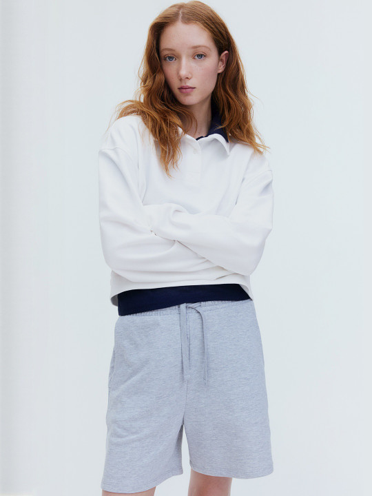 H&M Long-Sleeved Polo Shirt