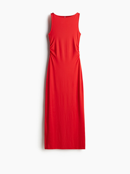 Price History of H&M Draped Bodycon Maxi Dress from Myntra 111_15166197
