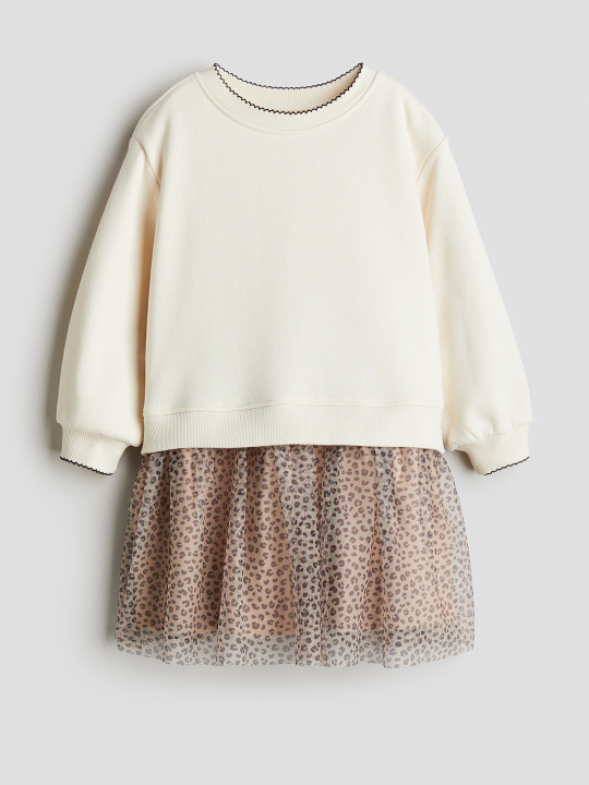H&M Girls Sweatshirt Dress