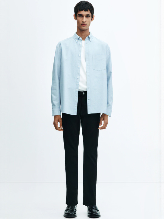 Black Straight Jeans