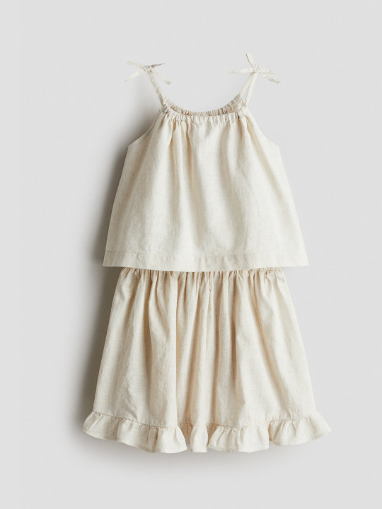 H&M 2-Piece Linen-Blend Set