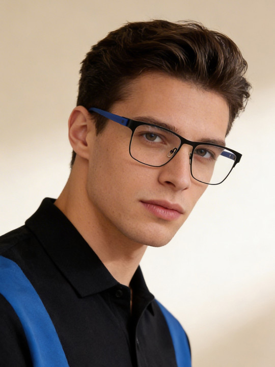 GUESS Men Full Rim Square Frames