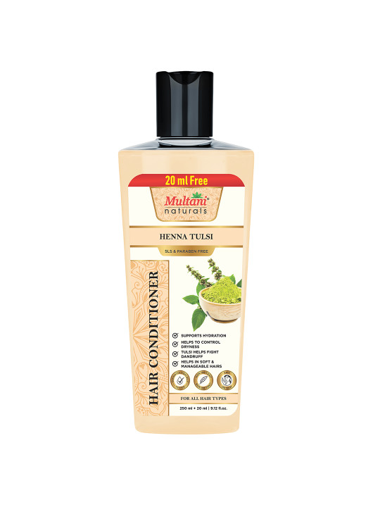 Multani Henna Tulsi Hair Conditioner For Nourish, Strengthen & Shine - 250 ml