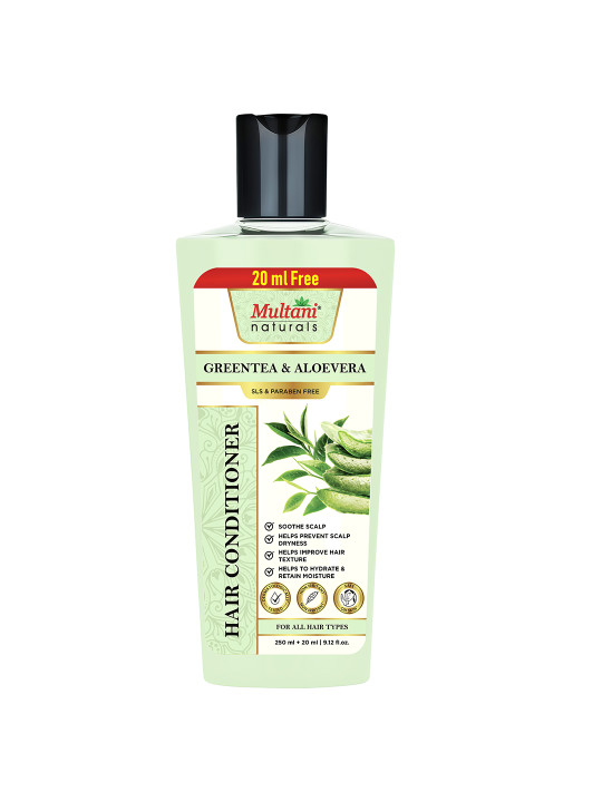 Multani Naturals Green Tea & Aloe Vera Conditioner - 270 ml