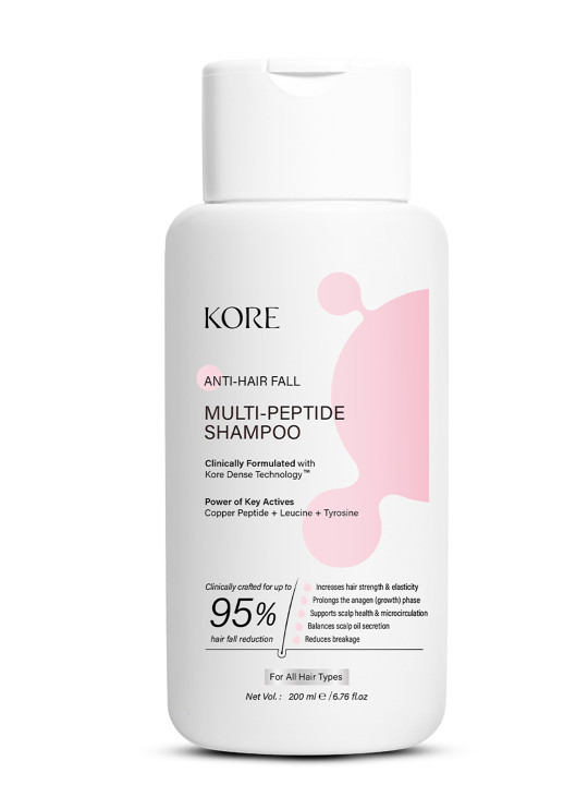 KORE Anti-Hair Fall Multi-Peptide Shampoo - 200 ml