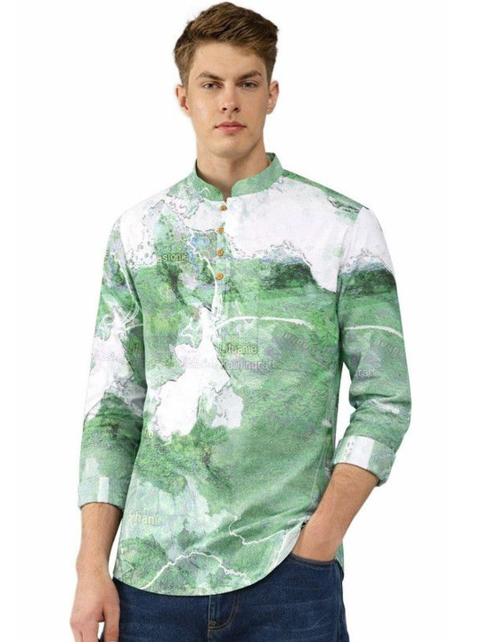 FRENCH CROWN Men Standard Floral Printed Formal Shirt