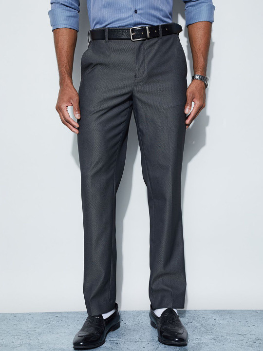 CODE by Lifestyle Men Slim Fit Easy Wash Trousers