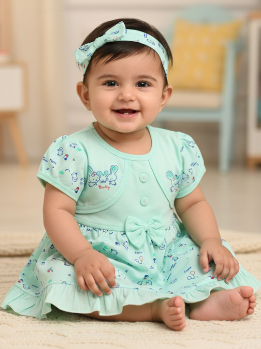 Wonder Klothes Floral Print Fit & Flare Dress