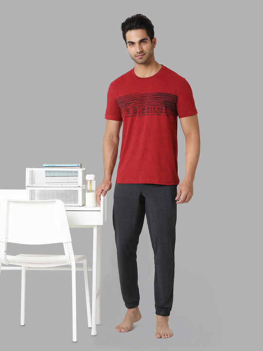 Van Heusen Innerwear Athleisure Men Zipper Pocket Super Stretch Track Pant