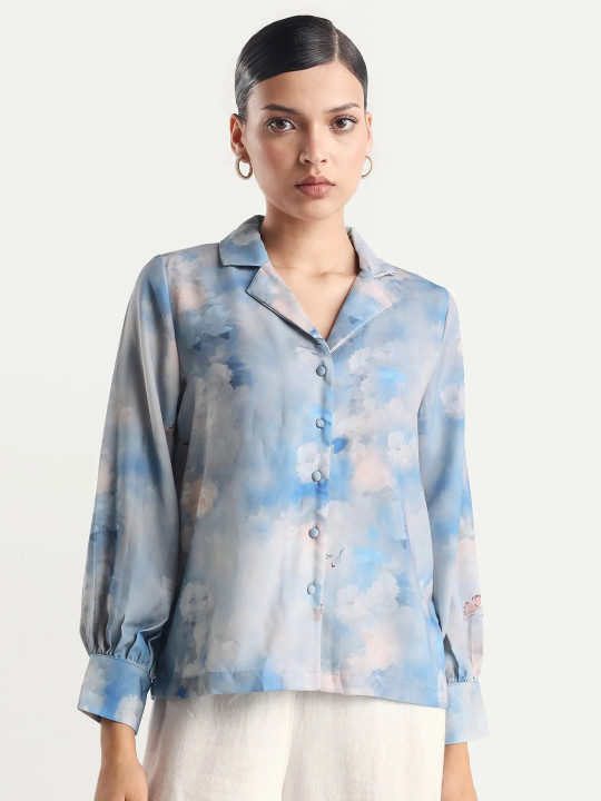RAREISM Setecannet Primary Blue Top