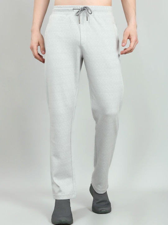 Monte Carlo Men Regular Fit Self Design Running Track Pants