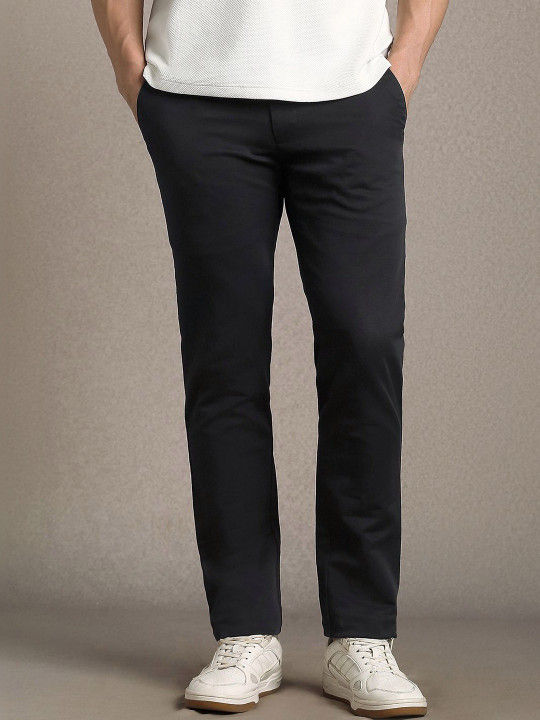 Louis Philippe Sport Men Slim Fit Trousers