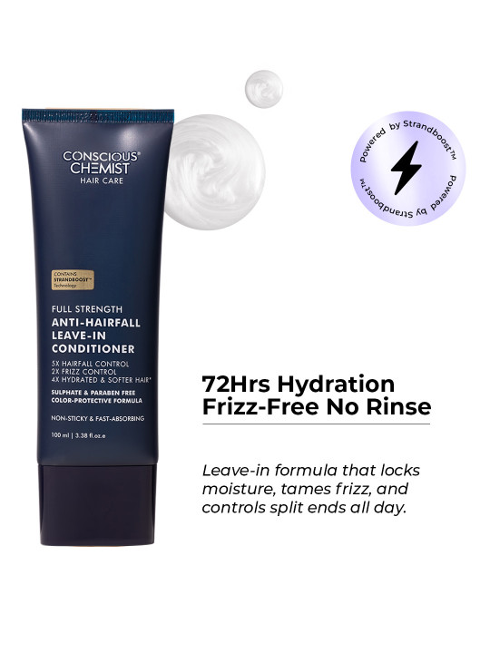 Conscious Chemist Full Strength Anti-Hairfall Leave-in conditioner - 100 ml