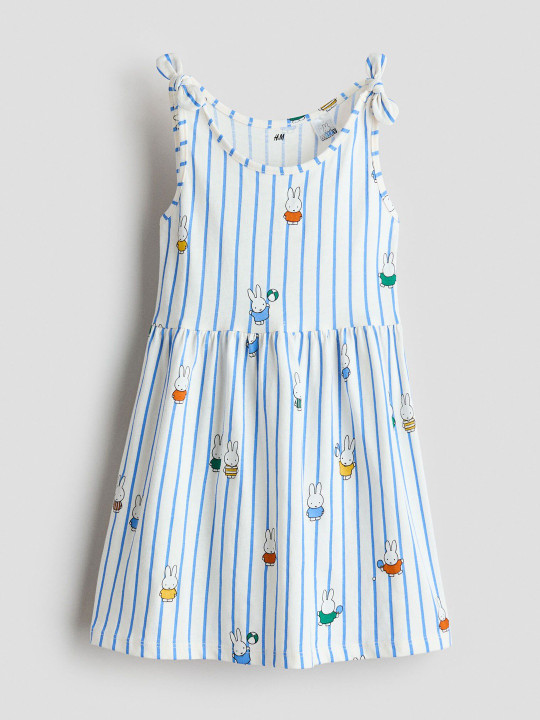 H&M Printed Cotton Dress