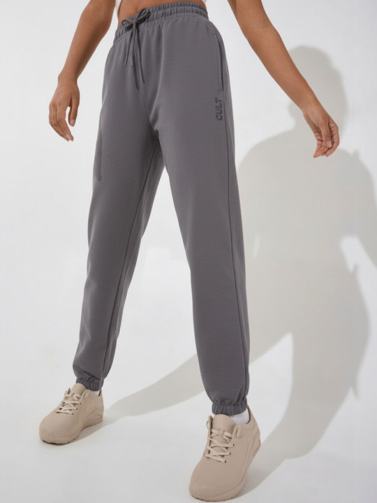 CULT Women's Dark Grey Soft Form Classic Joggers