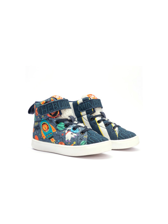HOPUP Unisex Kids Colourblocked Slip-On Sneakers