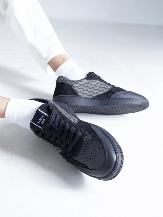 RARE RABBIT Men Leather Sneakers