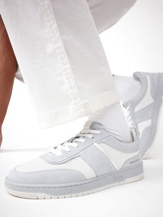 RARE RABBIT Men Rubio Textured Leather Sneakers
