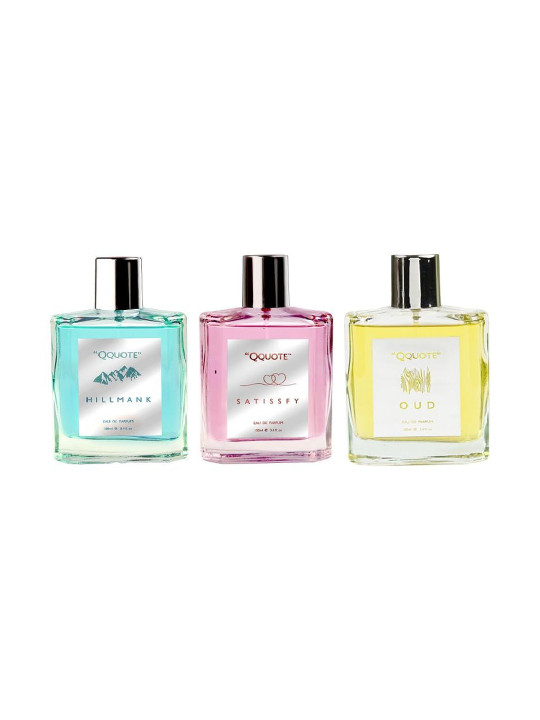 3Pcs Eau De Parfum -100ml Each