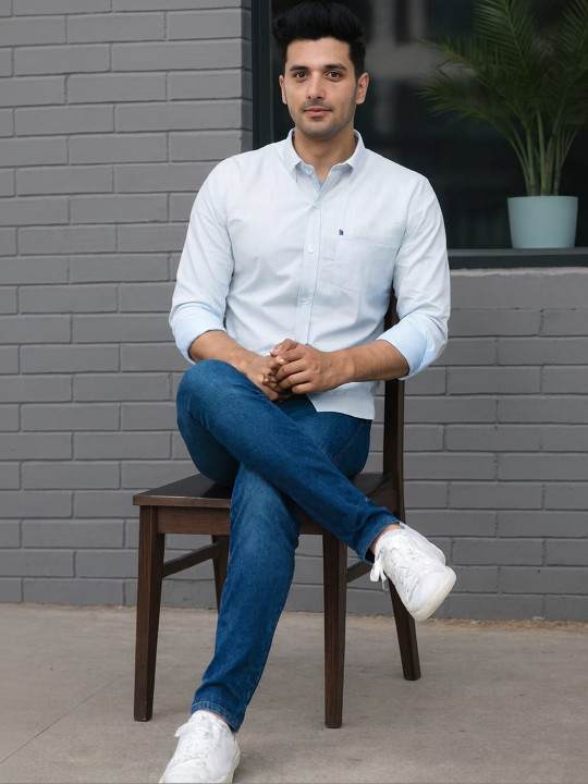 RAINMAIND Men Casual Shirt