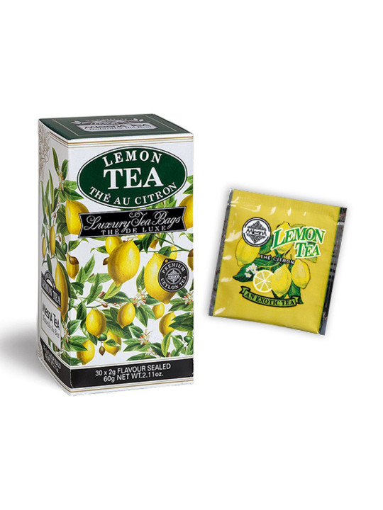 Mlesna Lemon Flavoured Ceylon Organic Green Tea-60g