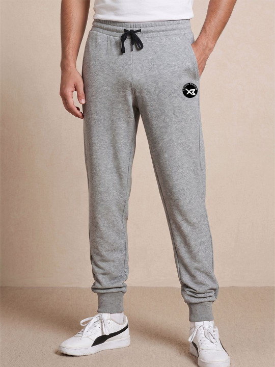 CROSS BENCH Men Regular Fit Brand Logo Training Joggers